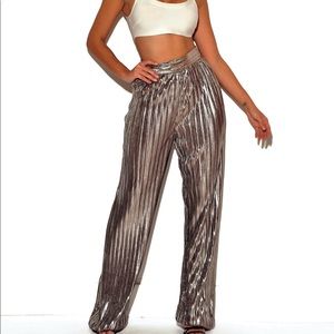 Miss Circle High waisted pleated pants